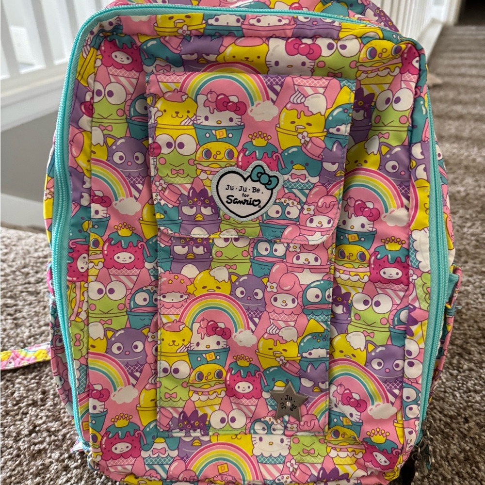 Ju-Ju-Be x Sanrio Colorful Character Backpack Sanrio sweets